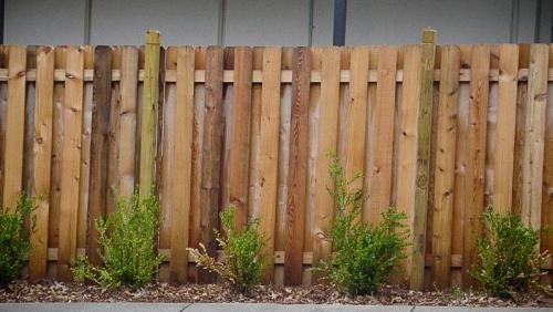 Wood fencing Houston